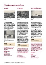 Bild Tafel 12: Die Gasmordanstalten Hadamar, Grafeneck, Hartheim/Österreich